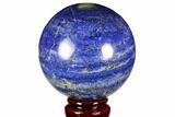 Polished Lapis Lazuli Sphere - Pakistan #149372-1
